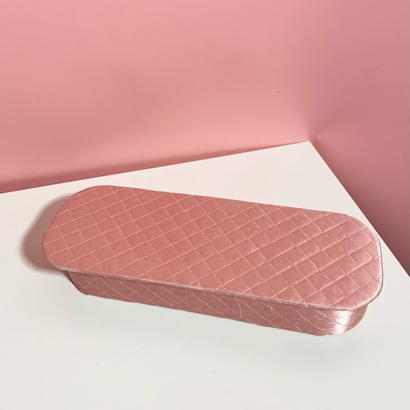 Vintage quilted satin box